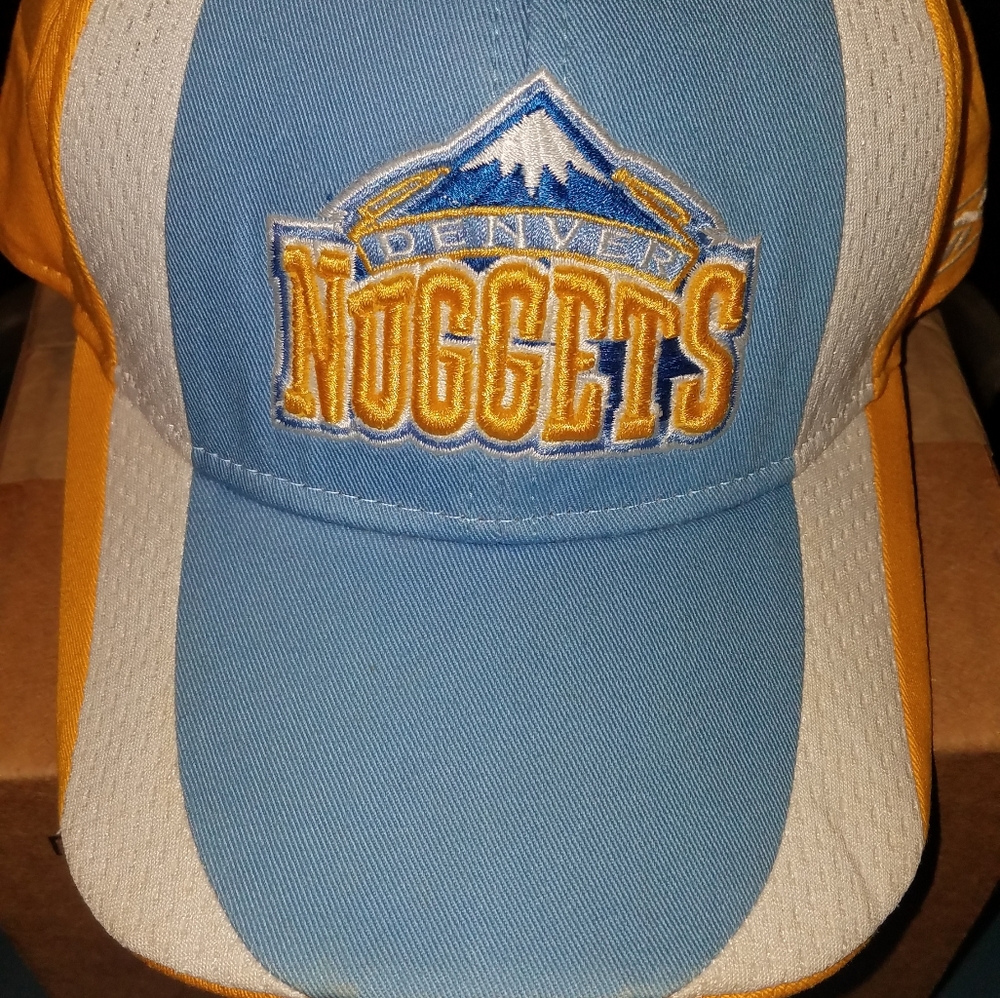 NBA Denver Nuggets Basketball Mens adjustable Hat Reebok